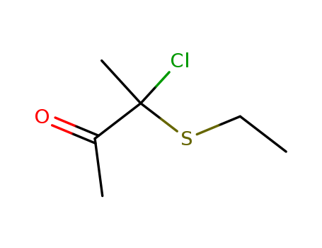 2-BUTANONE,3-CHLORO-3-(ETHYLTHIO)-