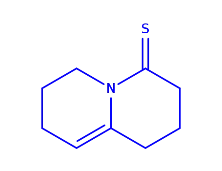 Molecular Structure of 325956-90-9 (4H-Quinolizine-4-thione,  1,2,3,6,7,8-hexahydro-)