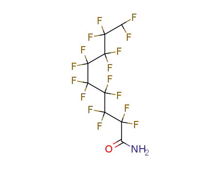 Molecular Structure of 376-19-2 (9H-Hexadecafluor-pelargonsaeure-amid)