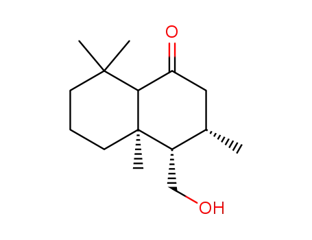 Molecular Structure of 74635-88-4 (6-oxodrimanol)