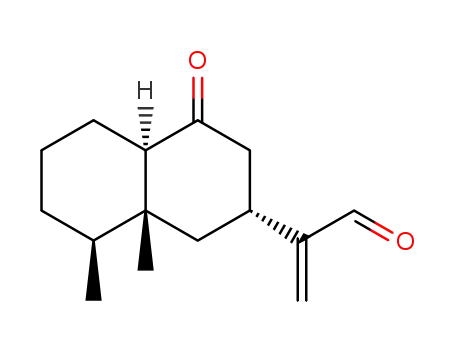 1,2,3,4,4a,5,6,7,8,8a-decahydro-4β,4aβ-dimethyl-8-oxo-8aα-6-naphthylacraldehyde