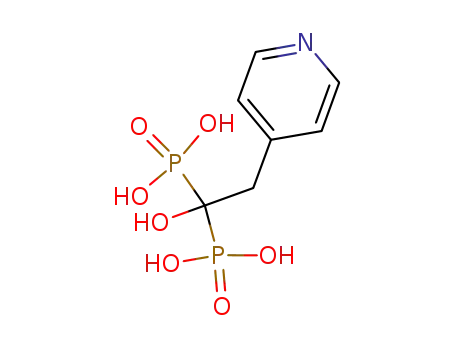 1-hydroxy-2-(pyridin-4-yl)ethane-1,1-diyl bis(phosphonic acid)