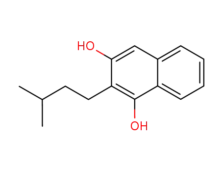 2-isopentyl-naphthalene-1,3-diol