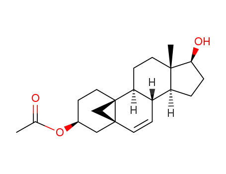 3β-Acetoxy-17β-hydroxy-5β,19-cyclo-androst-6-en