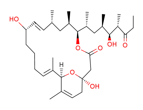 13-O-De(2,6-dideoxy-β-D-arabino-hexopyranosyl)venturicidin B