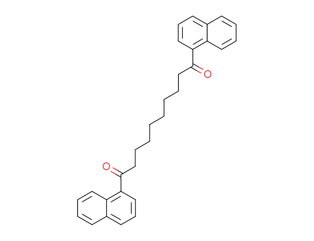 Molecular Structure of 33666-64-7 (1,10-Di(1-naphtyl)-1,10-decanedione)