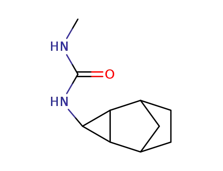 Molecular Structure of 33779-14-5 (Urea, 1-methyl-3-tricyclo[3.2.1.02,4]oct-3-yl- (8CI))