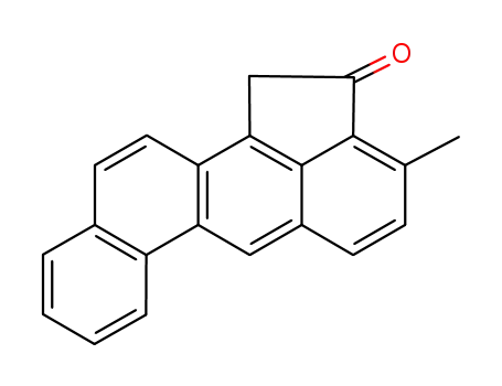 Molecular Structure of 3343-08-6 (3-methylcholanthrene-2-one)