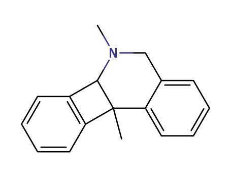 6,10b-dimethyl-5,6,6a,10b-tetrahydrobenzo<3,4>cyclobut<1,2-c>isoquinoline