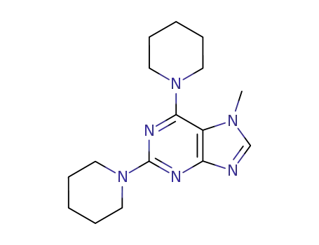 2,6-dipiperidino-7-methylpurine