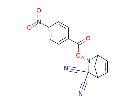 Benzoic acid, 4-nitro-,3,3-dicyano-2-azabicyclo[2.2.1]hept-5-en-2-yl ester cas  33414-56-1