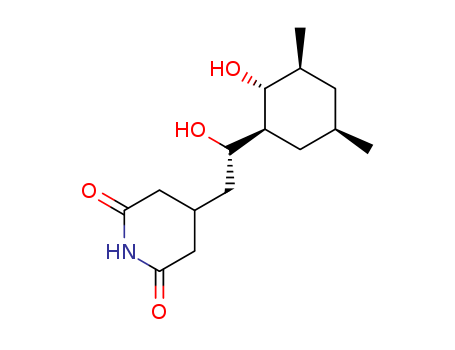 2,6-Piperidinedione,4-[2-hydroxy-2-(2-hydroxy-3,5-dimethylcyclohexyl)ethyl]- cas  4624-95-7