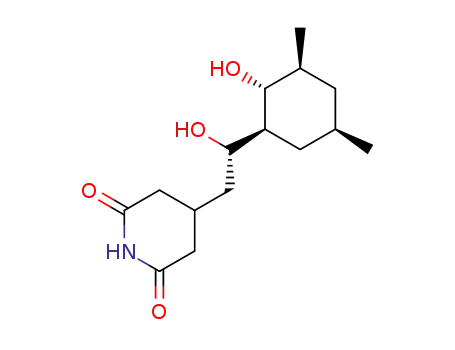 Molecular Structure of 4624-95-7 (4-[2-hydroxy-2-(2-hydroxy-3,5-dimethylcyclohexyl)ethyl]piperidine-2,6-dione)