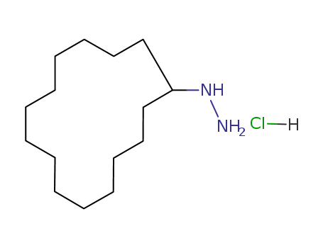 cyclopentadecyl-hydrazine; hydrochloride