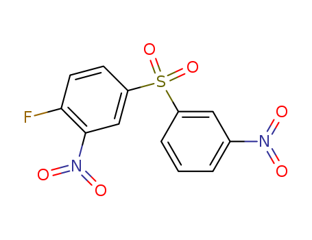 Benzene,1-fluoro-2-nitro-4-[(3-nitrophenyl)sulfonyl]- cas  383-21-1