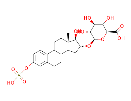 estriol 3-sulfate 16-glucuronide