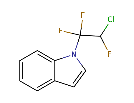 1H-Indole,1-(2-chloro-1,1,2-trifluoroethyl)- cas  3851-41-0