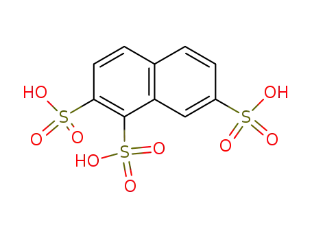 Molecular Structure of 47199-71-3 (1,2,7-Naphthalenetrisulfonic acid)