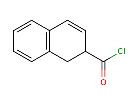 Molecular Structure of 38436-44-1 (2-Naphthalenecarbonylchloride,1,2-dihydro-(9CI))
