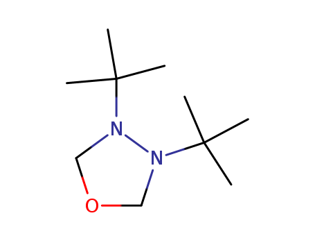 1,3,4-Oxadiazolidine, 3,4-bis(1,1-dimethylethyl)-