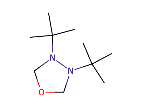 1,3,4-옥사디아졸리딘, 3,4-비스(1,1-디메틸에틸)-