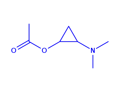 Cyclopropanol, 2-(dimethylamino)-, acetate (ester), (1R,2R)-rel- (9CI)