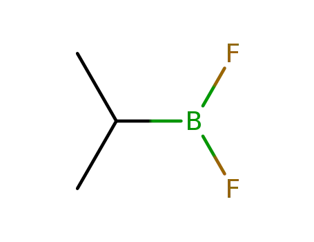 Molecular Structure of 3857-03-2 (isopropyldifluoroborane)