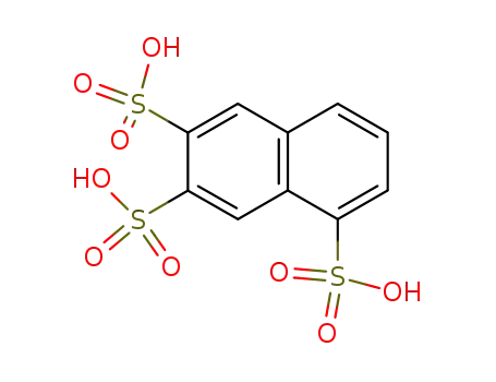 Molecular Structure of 47209-86-9 (2,3,5-Naphthalenetrisulfonic acid)