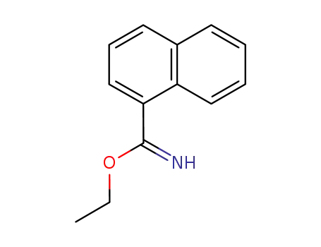 Molecular Structure of 46389-16-6 (NAPHTHALENE-1-CARBOXIMIDIC ACID ETHYL ESTER)