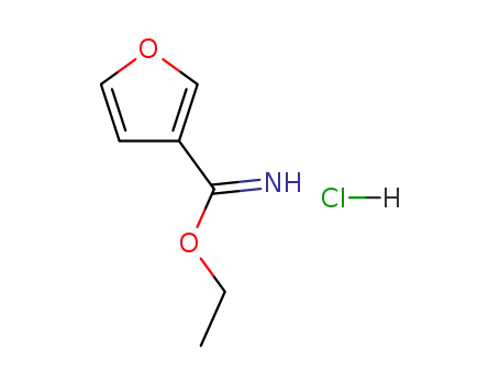 ethyl furan-3-carbimidate hydrocloride