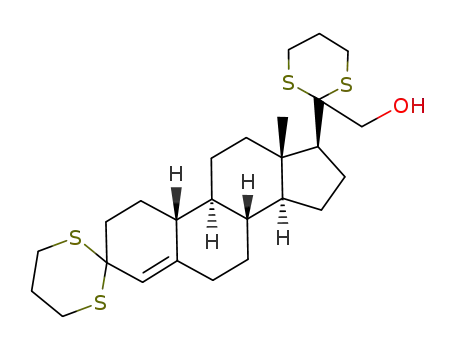 19-nordeoxycorticosterone 3,20-bis(1,3-propanedithiyl acetal)