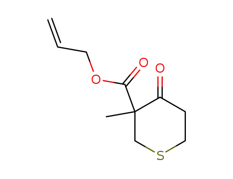 allyl 3-methyl-4-oxotetrahydro-2H-thiopyran-3-carboxylate