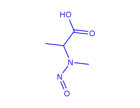 Molecular Structure of 40162-09-2 (N-methyl-N-nitrosoalanine)
