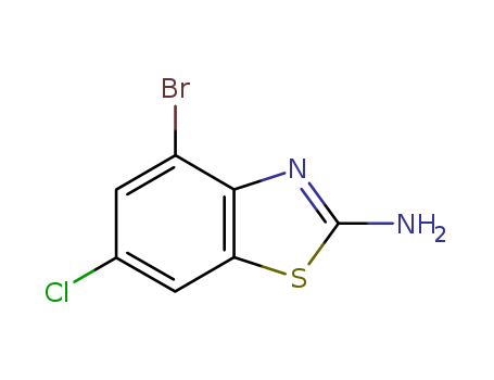 4-bromo-6-chloro-1,3-benzothiazol-2-amine(SALTDATA: FREE)