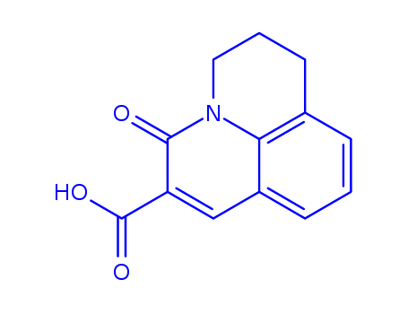 1H,5H-Benzo[ij]quinolizine-6-carboxylicacid, 2,3-dihydro-5-oxo- cas  386715-42-0
