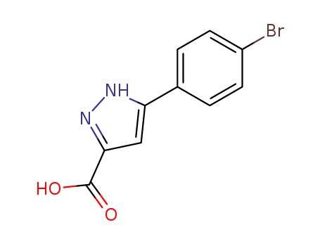 1H-Pyrazole-3-carboxylicacid, 5-(4-bromophenyl)-(46413-66-5)
