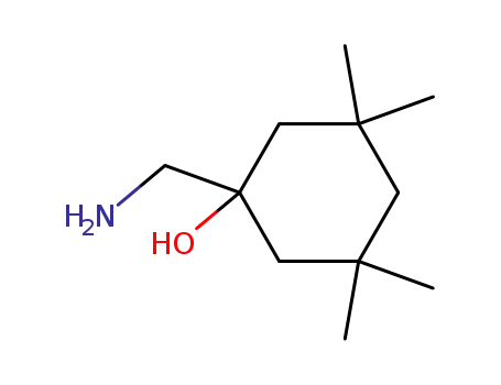 Molecular Structure of 46145-86-2 (1-(AMINOMETHYL)-3,3,5,5-TETRAMETHYLCYCLOHEXANOL)