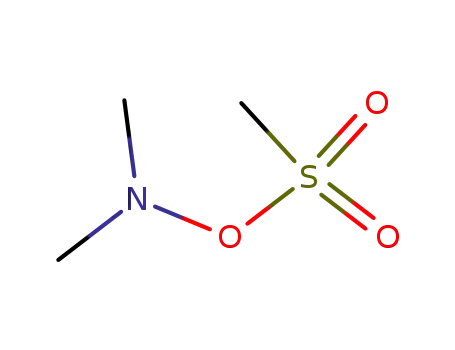 Molecular Structure of 75812-61-2 (N,N-Dimethyl-O-(methylsulfonyl)hydroxylamine)