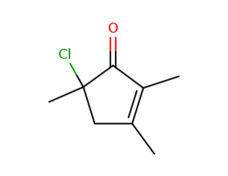 2-CYCLOPENTEN-1-ONE,5-CHLORO-2,3,5-TRIMETHYL-