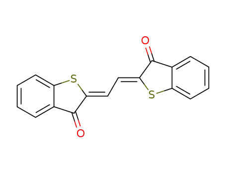 2,2'-ethanediylidenbis<benzo<b>thiophen-3(2H)-one>