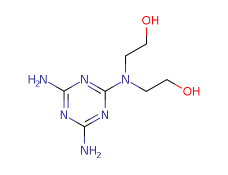 Ethanol,2,2'-[(4,6-diamino-1,3,5-triazin-2-yl)imino]bis- (9CI) cas  4669-24-3