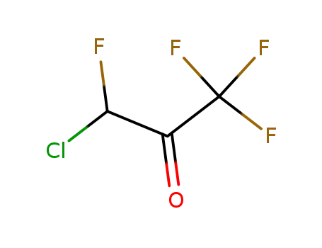Molecular Structure of 126266-74-8 (2-Propanone,  3-chloro-1,1,1,3-tetrafluoro-)