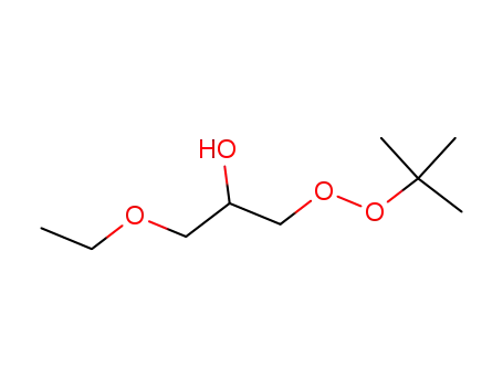 Molecular Structure of 38578-21-1 (1-(tert-butylperoxy)-3-ethoxypropan-2-ol)