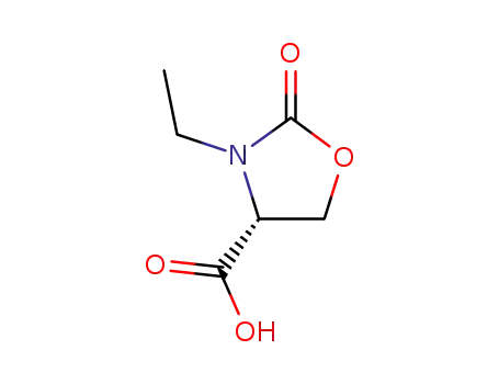 4-Oxazolidinecarboxylicacid,3-ethyl-2-oxo-,(4R)-(9CI)