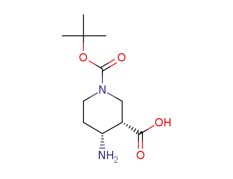 Molecular Structure of 388108-90-5 (4-AMINO-PIPERIDINE-1,3-DICARBOXYLIC ACID 1-TERT-BUTYL ESTER)