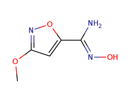 5-Isoxazolecarboximidamide,N-hydroxy-3-methoxy-