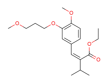 ethyl (Z)-2-(4-methoxy-3-(3-methoxypropoxy)benzylidene)-3-methylbutanoate