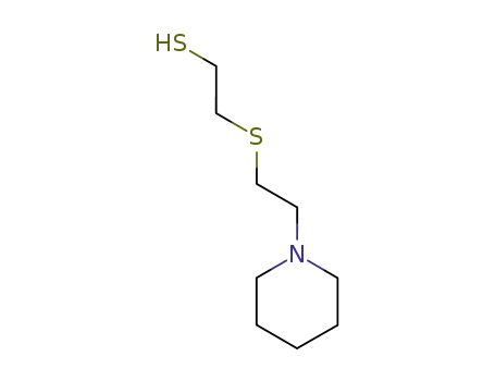 Molecular Structure of 98957-54-1 (2-(2-piperidino-ethylmercapto)-ethanethiol)