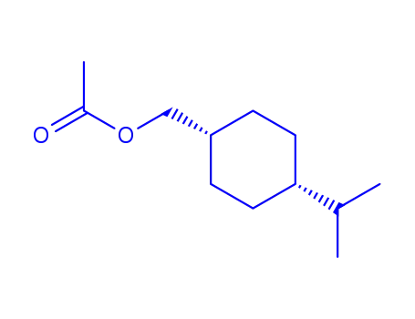 CYCLOHEXANEMETHANOL, 4- (1-METHYLETHYL)-, 아세테이트
