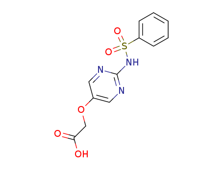 2-BENZOLSULFONAMIDO-5-(CARBOXYMETHOXY)PYRIMIDINE DISODIUM